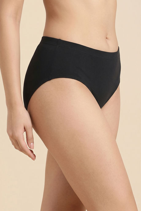Zivame Full Coverage Medium Rise Hipster Panty (Pack of 3) - Multicolor — image 3